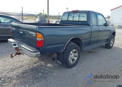 1998 Toyota Tacoma из США, поврежденный, VIN 4TAWM72N5WZ010183